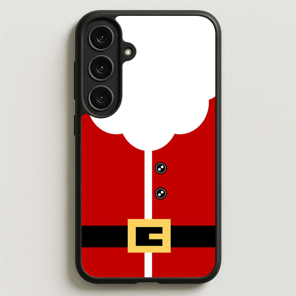 Santa Clause Outfit Phone Case for Galaxy S25FE