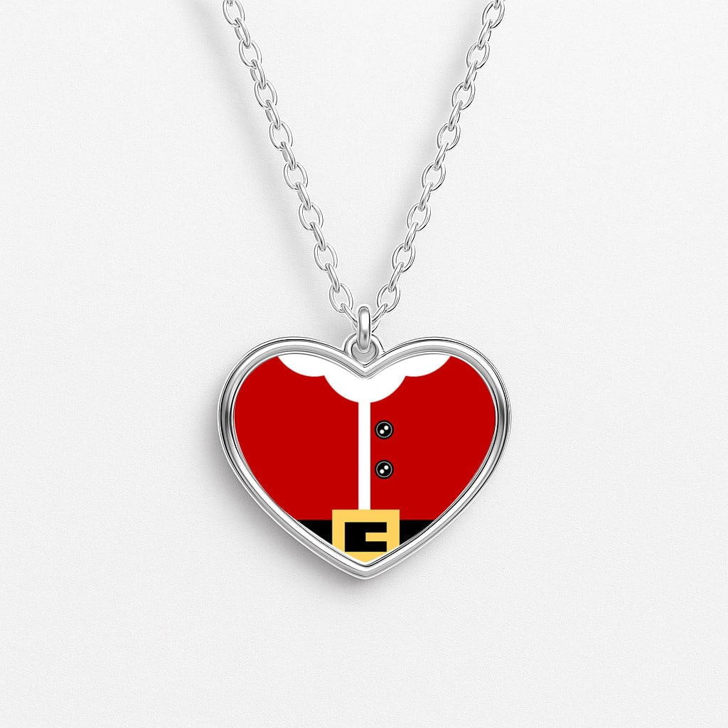 Santa Clause Outfit Necklace