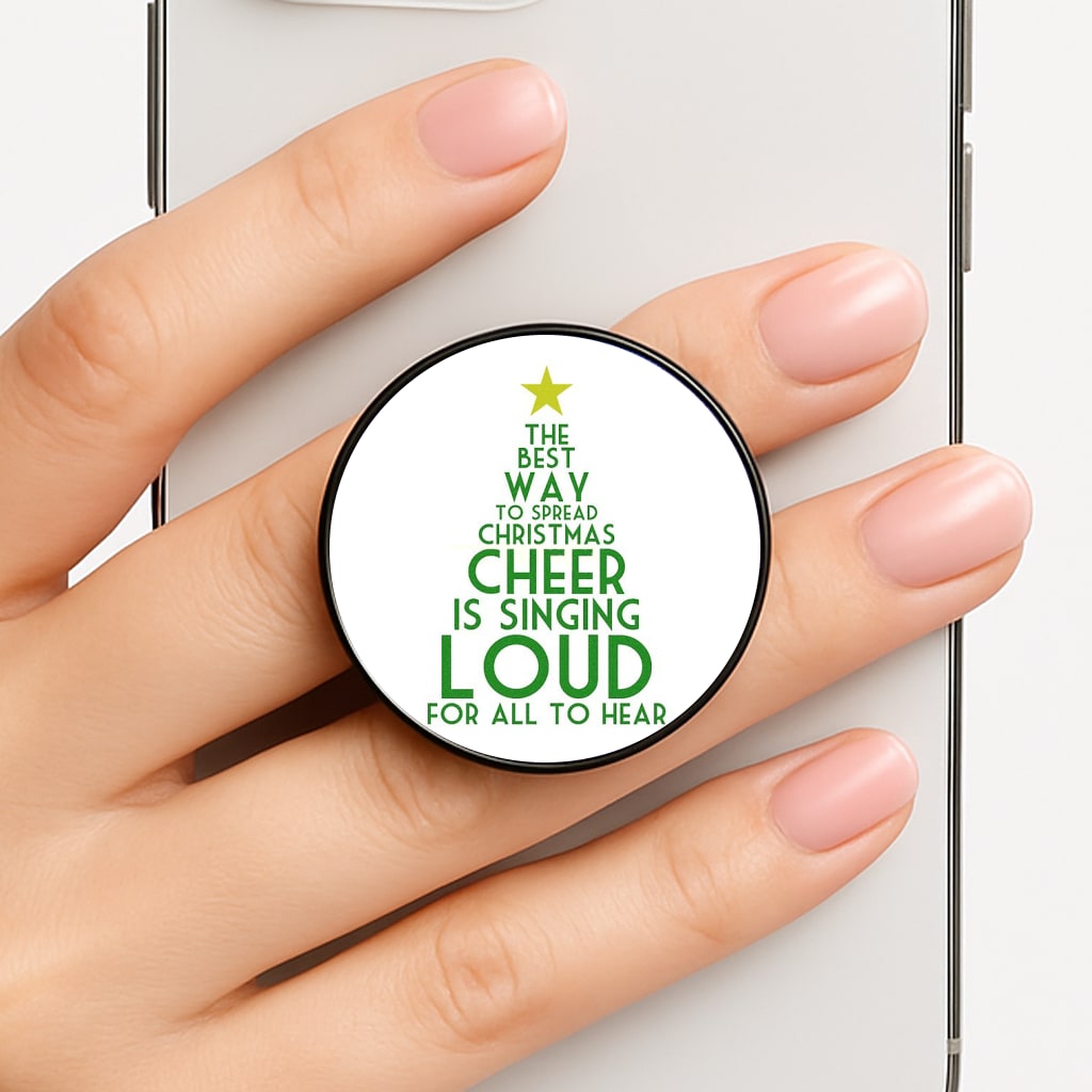 The Best Way To Spread Christmas Cheer - Elf Phone Grip