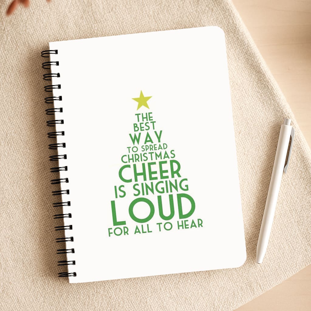 The Best Way To Spread Christmas Cheer - Elf Notepad