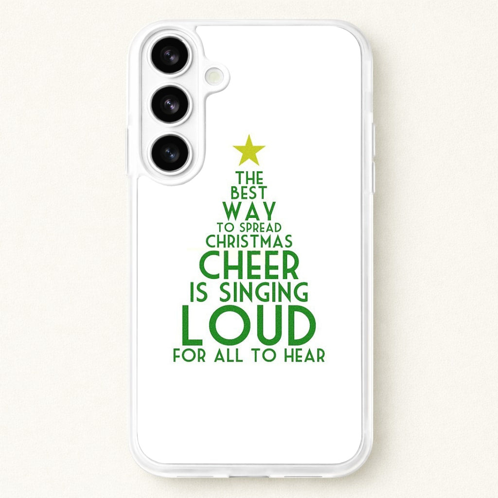 The Best Way To Spread Christmas Cheer - Elf Phone Case for Galaxy S26