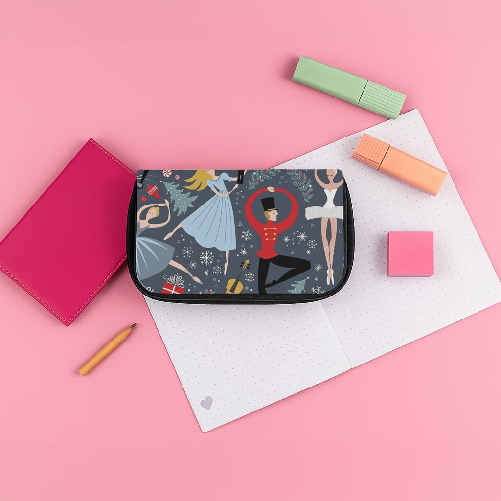Nutcracker Ballet Pattern - Christmas Pencil Case