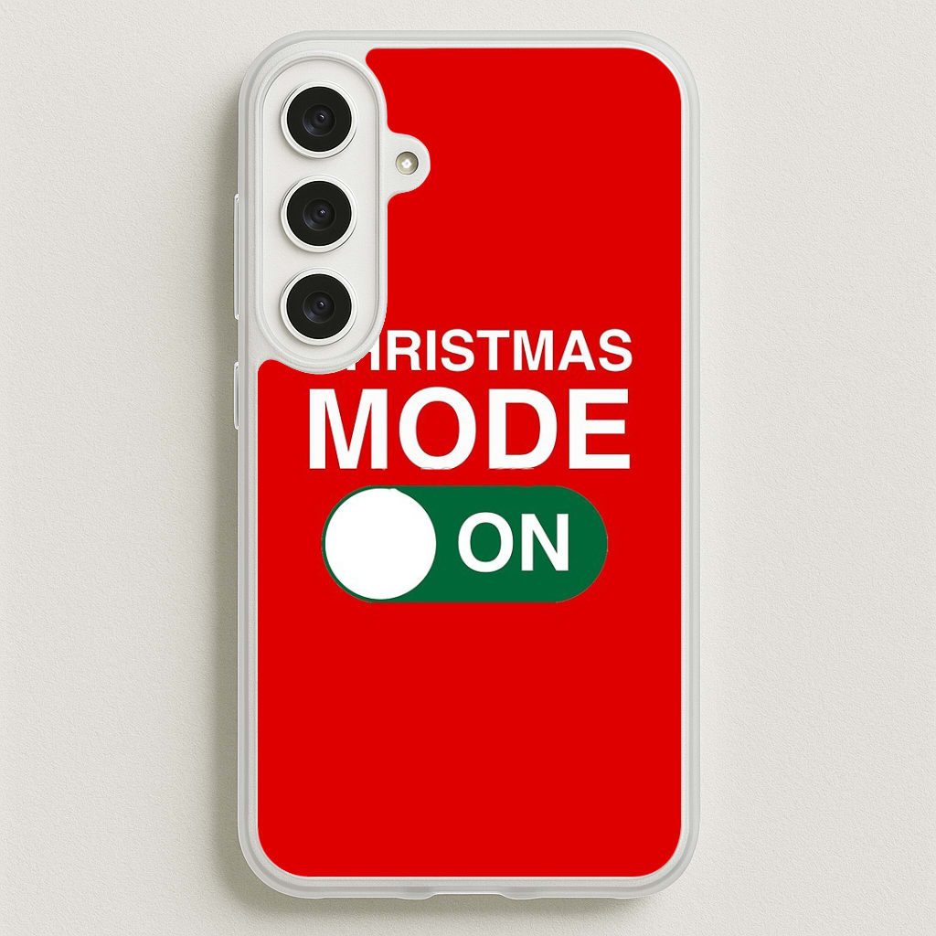 Christmas Mode On Phone Case for Galaxy S25FE