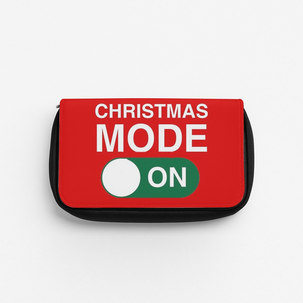 Christmas Mode On Pencil Case