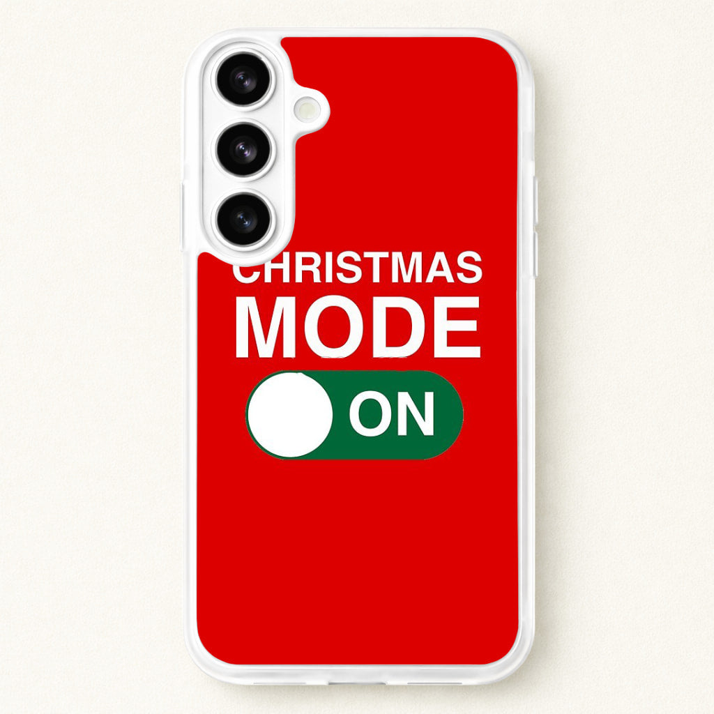 Christmas Mode On Phone Case for Galaxy S26 Plus