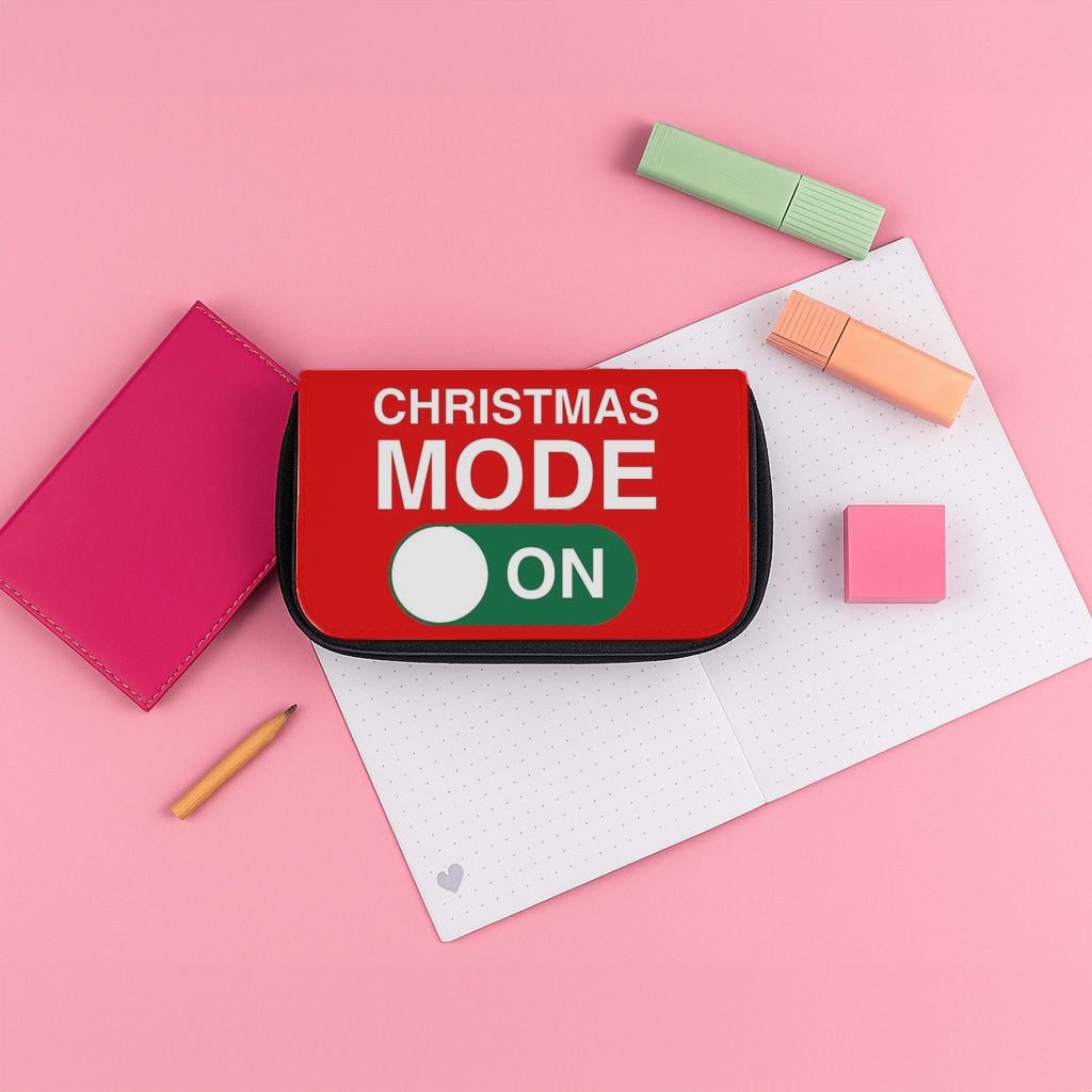 Christmas Mode On Pencil Case