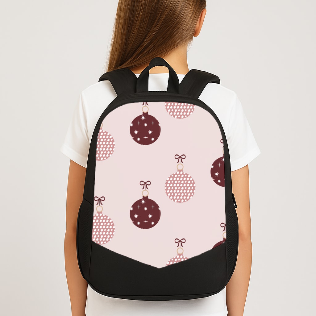 Christmas Bauble Pattern Backpack