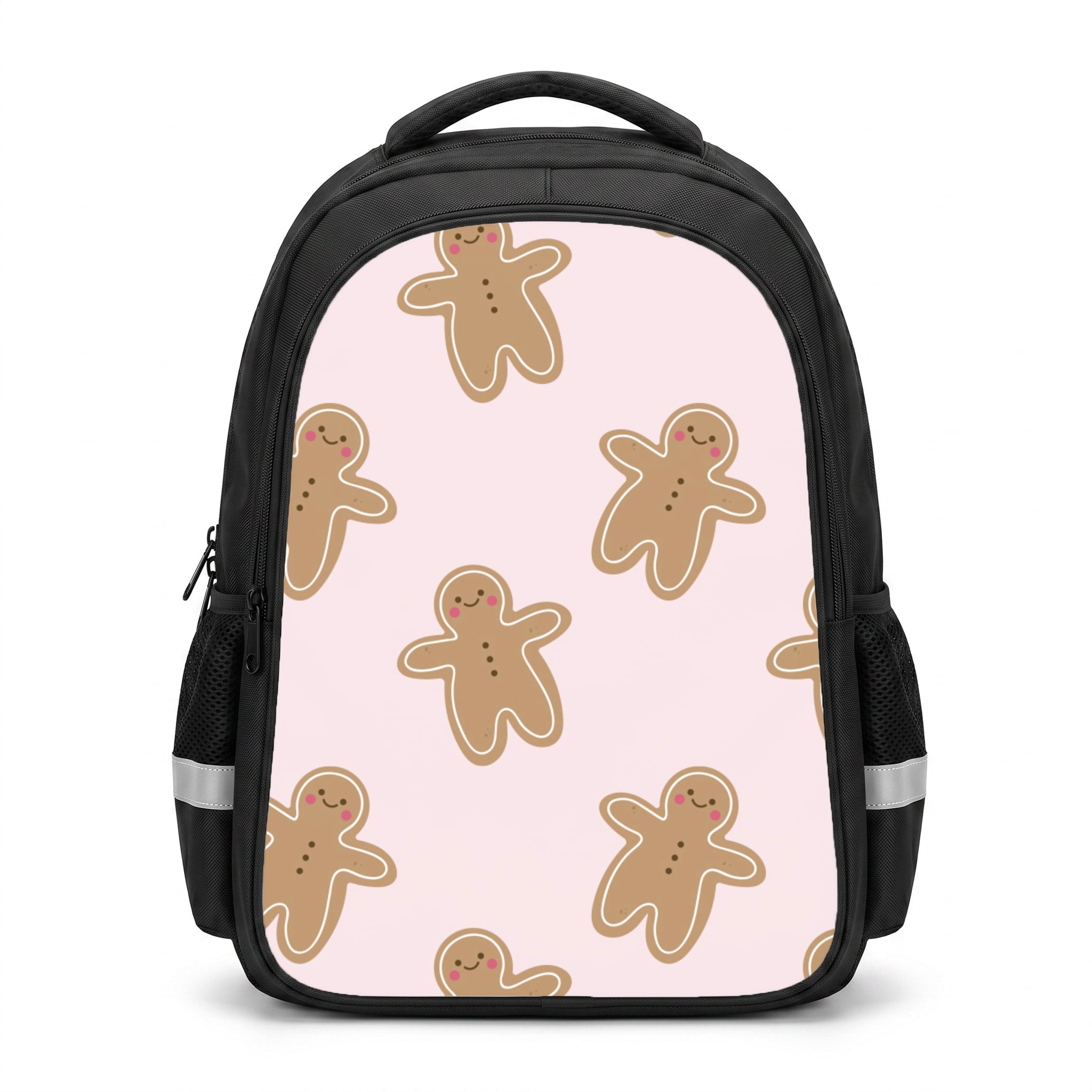 Gingerbread Men Christmas Pattern Backpack