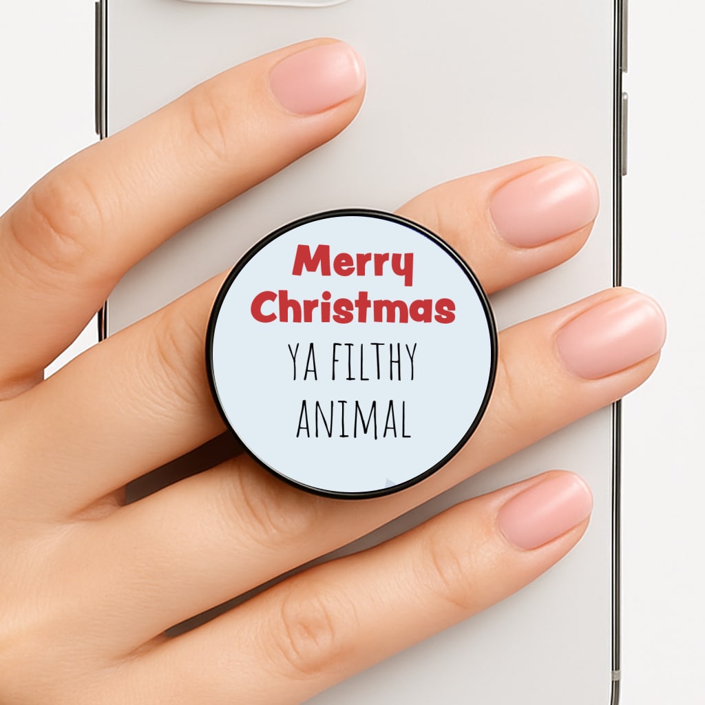 Merry Christmas Ya Filthy Animal FunGrip