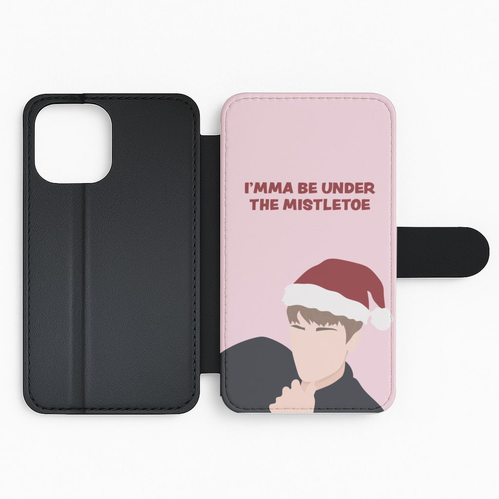 Imma Be Under The Misteltoe - Justin Bieber Flip Phone Case