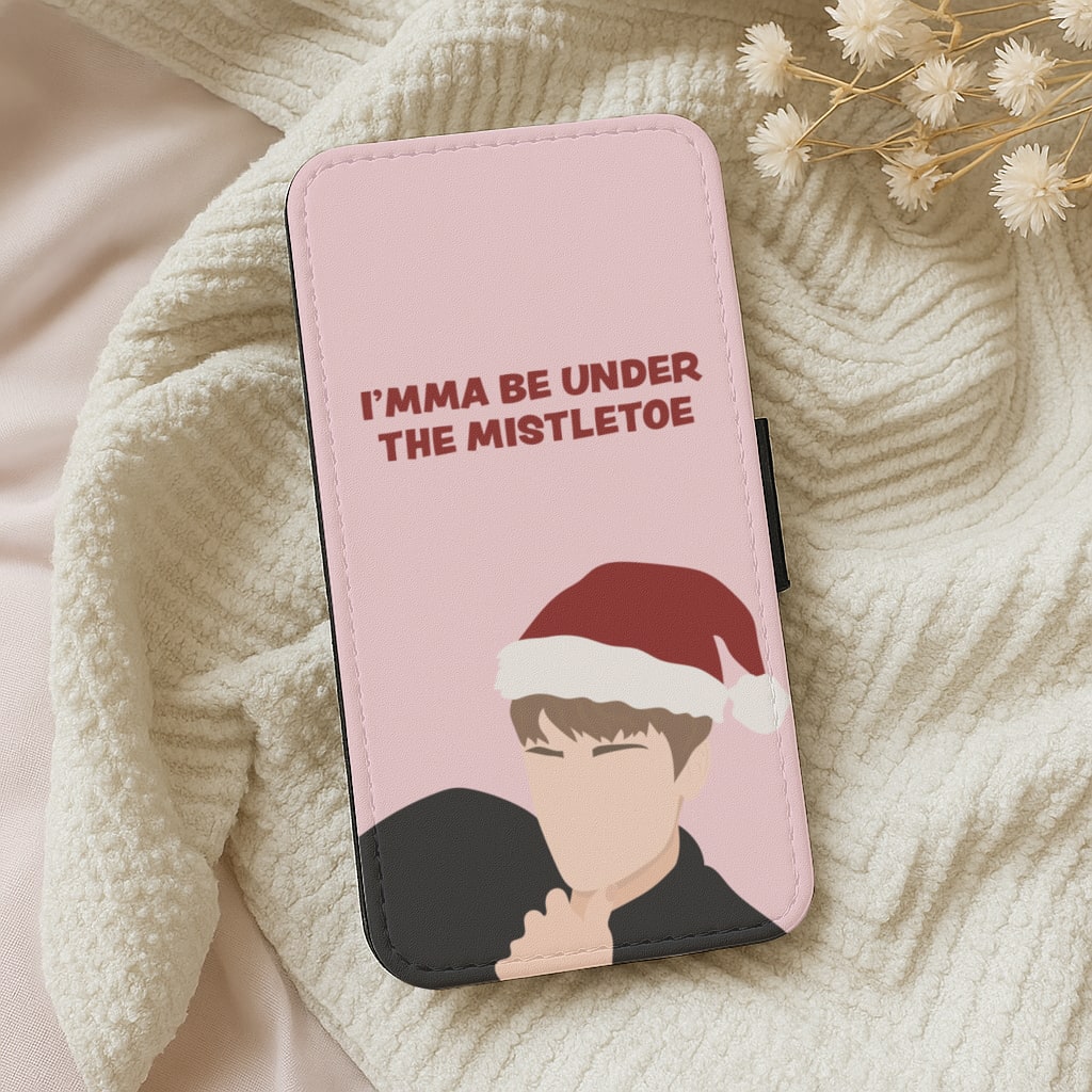 Imma Be Under The Misteltoe - Justin Bieber Wallet Phone Case