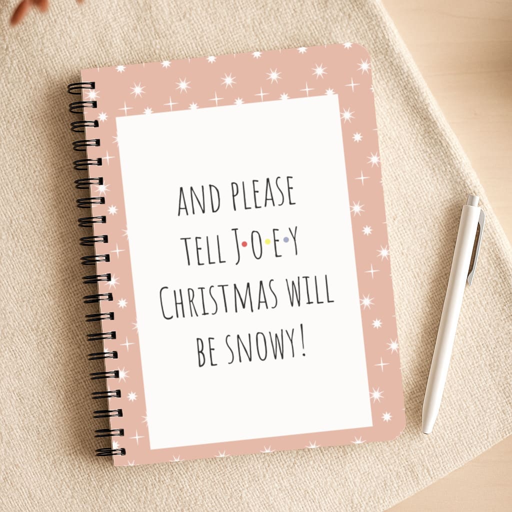 And Please Tell Joey Notepad