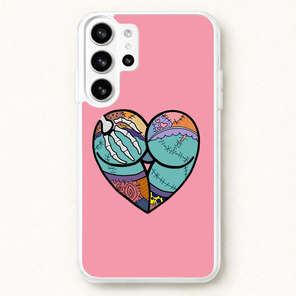 Sally And Jack Heart - TNBC Phone Case for Galaxy S26 Ultra