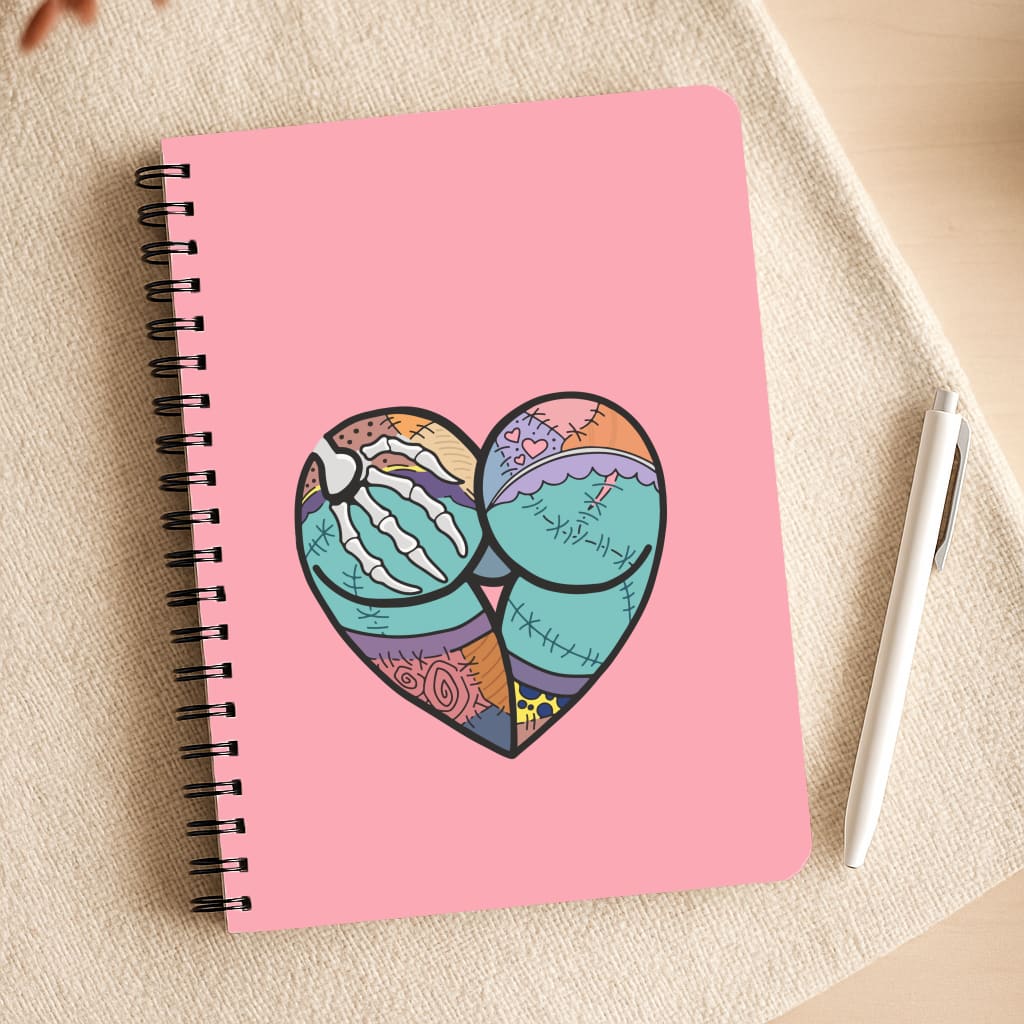 Sally And Jack Heart - TNBC Notepad