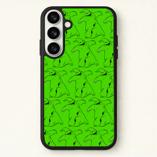 Oogie Boogie Pattern - TNBC Phone Case for Galaxy S26