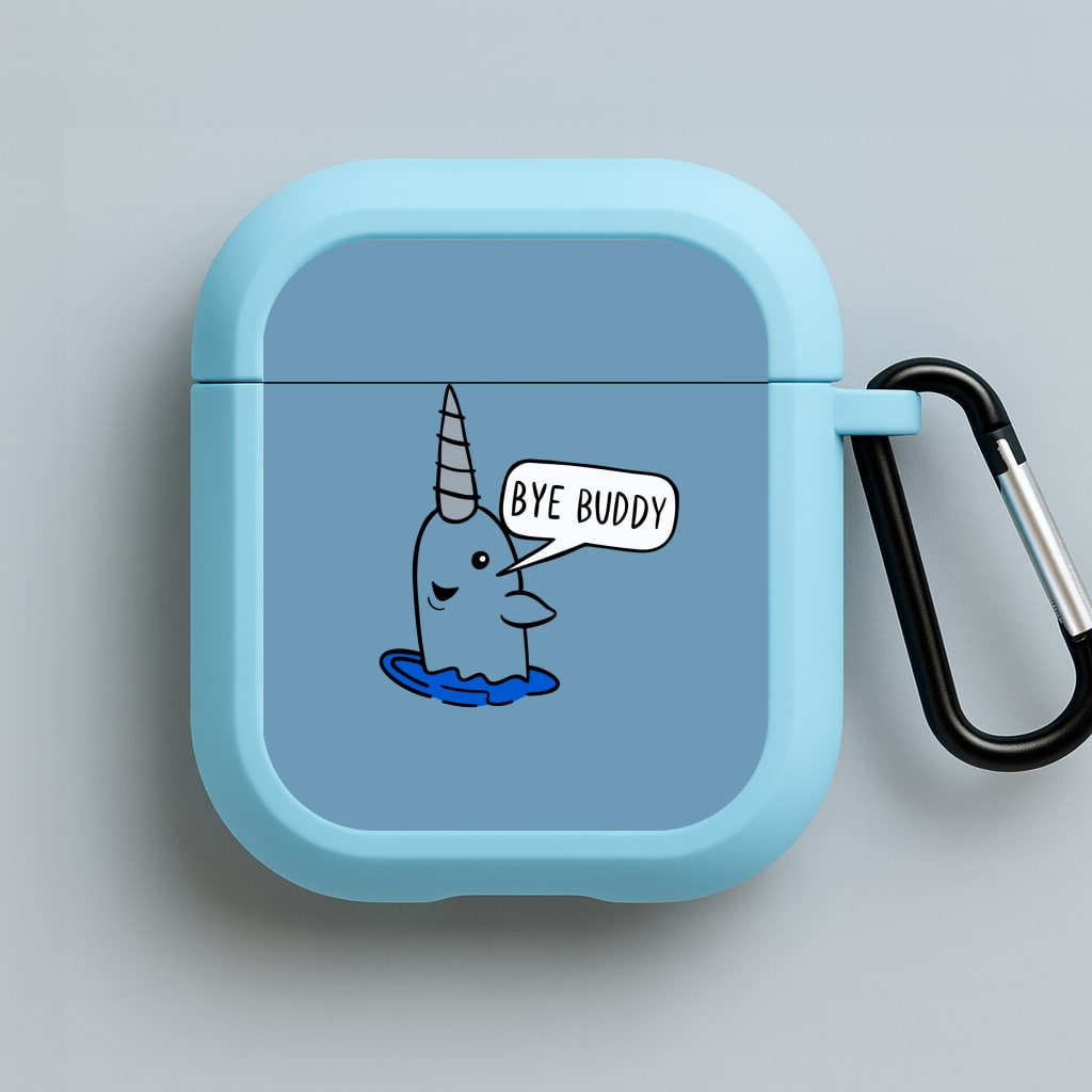 Bye Buddy - Elf Blue AirPods Case