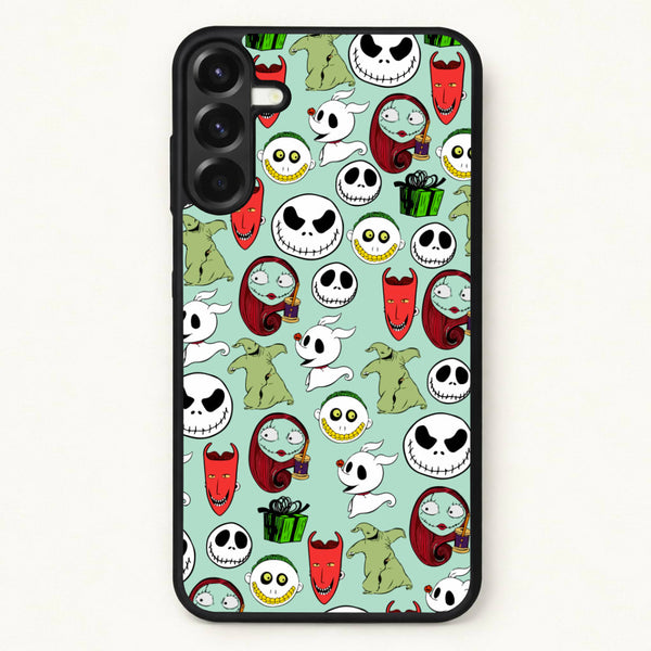 TNBC Characters Pattern Phone Case for Galaxy A57
