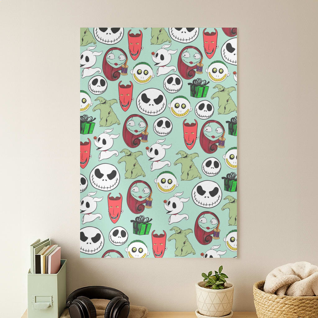 TNBC Characters Pattern Poster