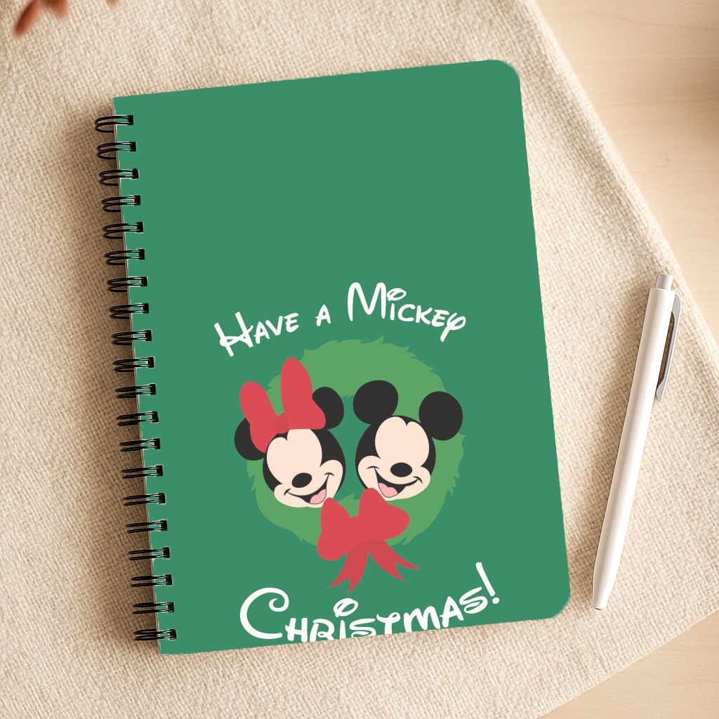 Have A Mickey Christmas Notepad
