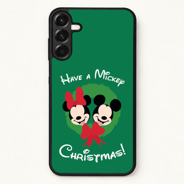 Have A Mickey Christmas Phone Case for Galaxy A57