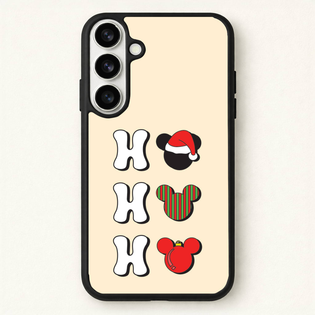 Ho Ho Ho Mickey Phone Case for Galaxy S26