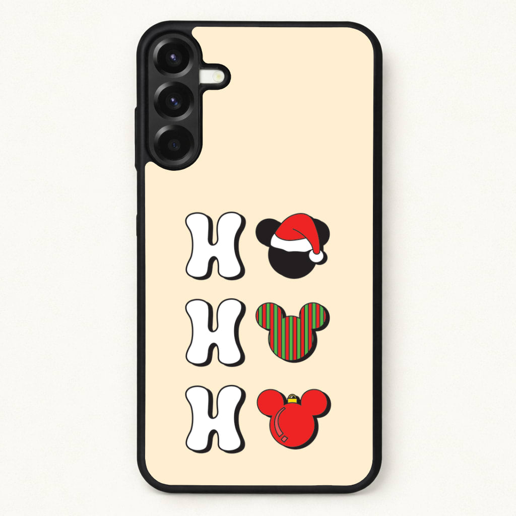 Ho Ho Ho Mickey Phone Case for Galaxy A37