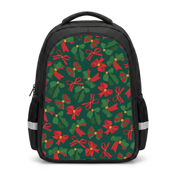 Green And Red Pattern Backpack
