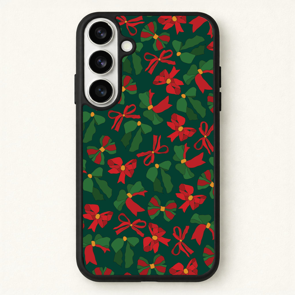 Green And Red Pattern Phone Case for Galaxy S26 Plus