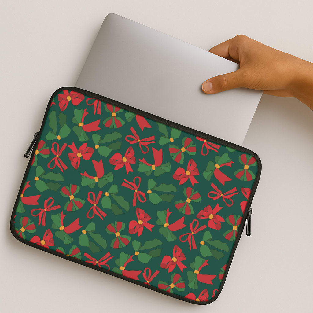Green And Red Pattern MacBook Case