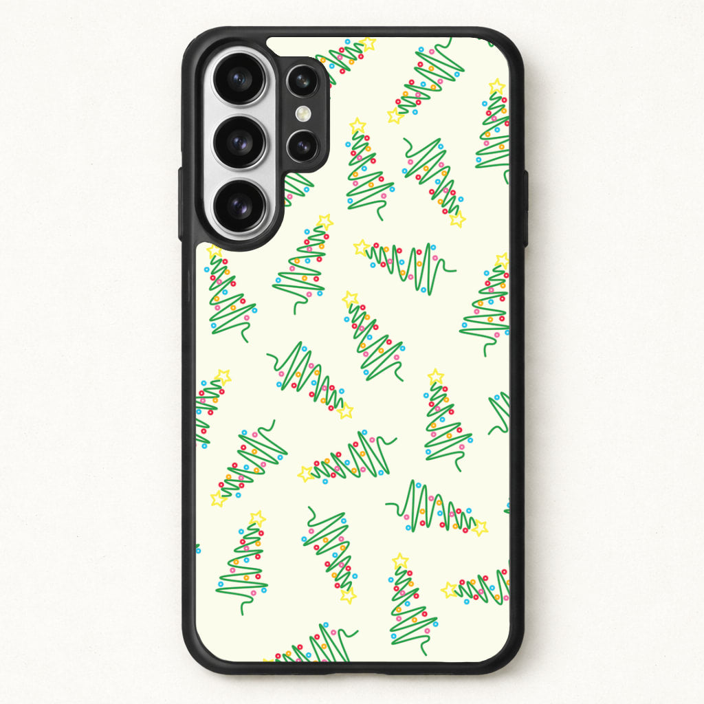 Wiry Tree Pattern Phone Case for Galaxy S26 Ultra