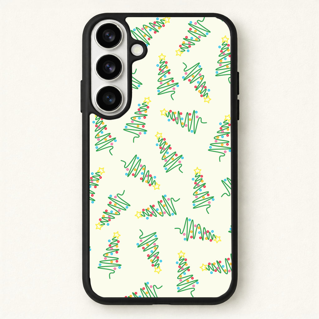 Wiry Tree Pattern Phone Case for Galaxy S26