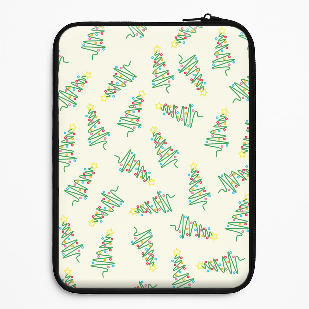 Wiry Tree Pattern Universal Laptop Sleeve