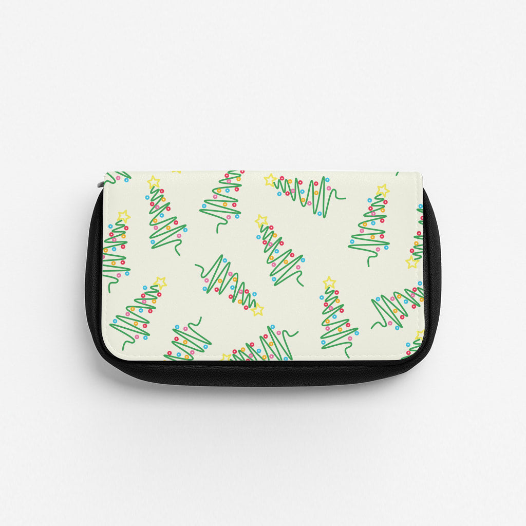 Wiry Tree Pattern Pencil Case