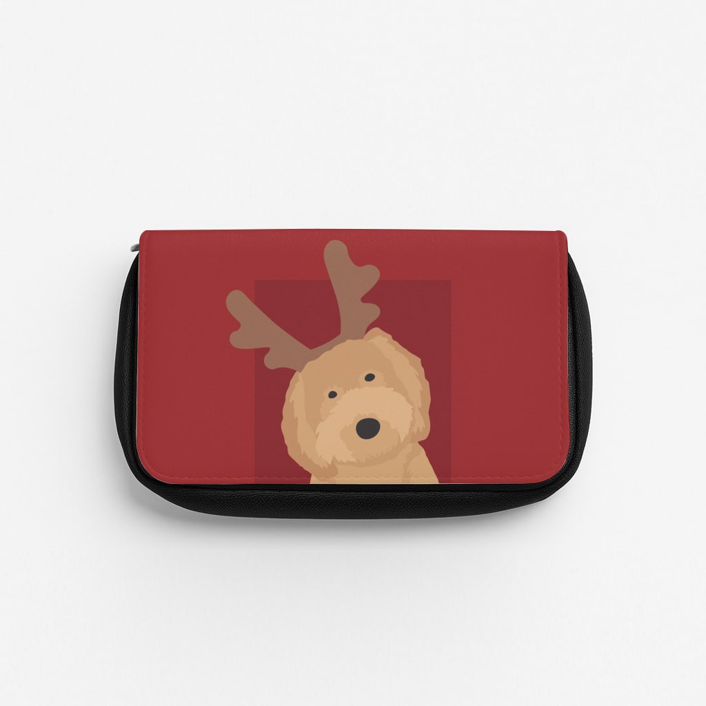 Dog Christmas Ears Pencil Case