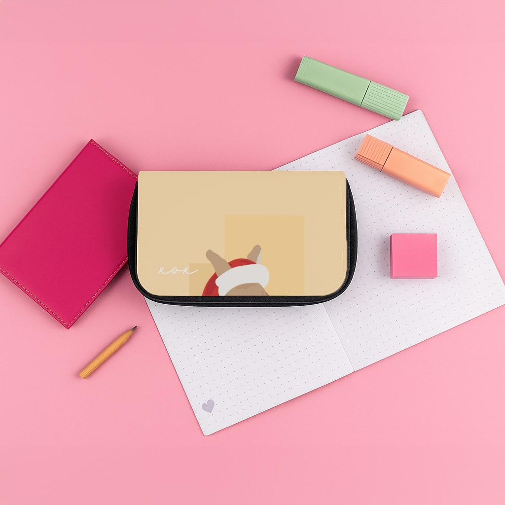 Rabbit Christmas Ears Pencil Case