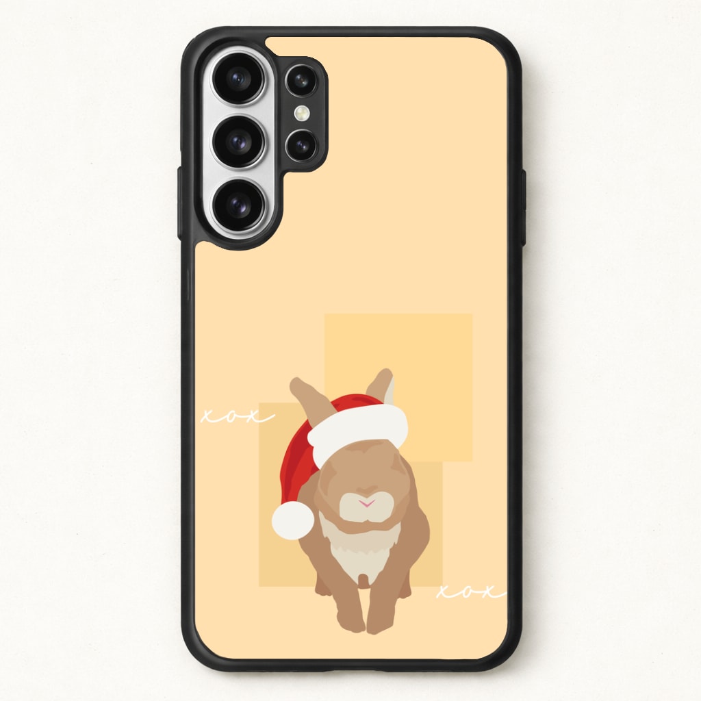 Rabbit Christmas Ears Phone Case for Galaxy S26 Ultra