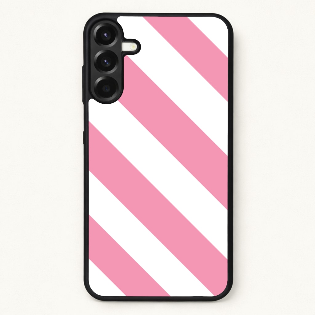 Candy Cane Stripes Phone Case for Galaxy A17