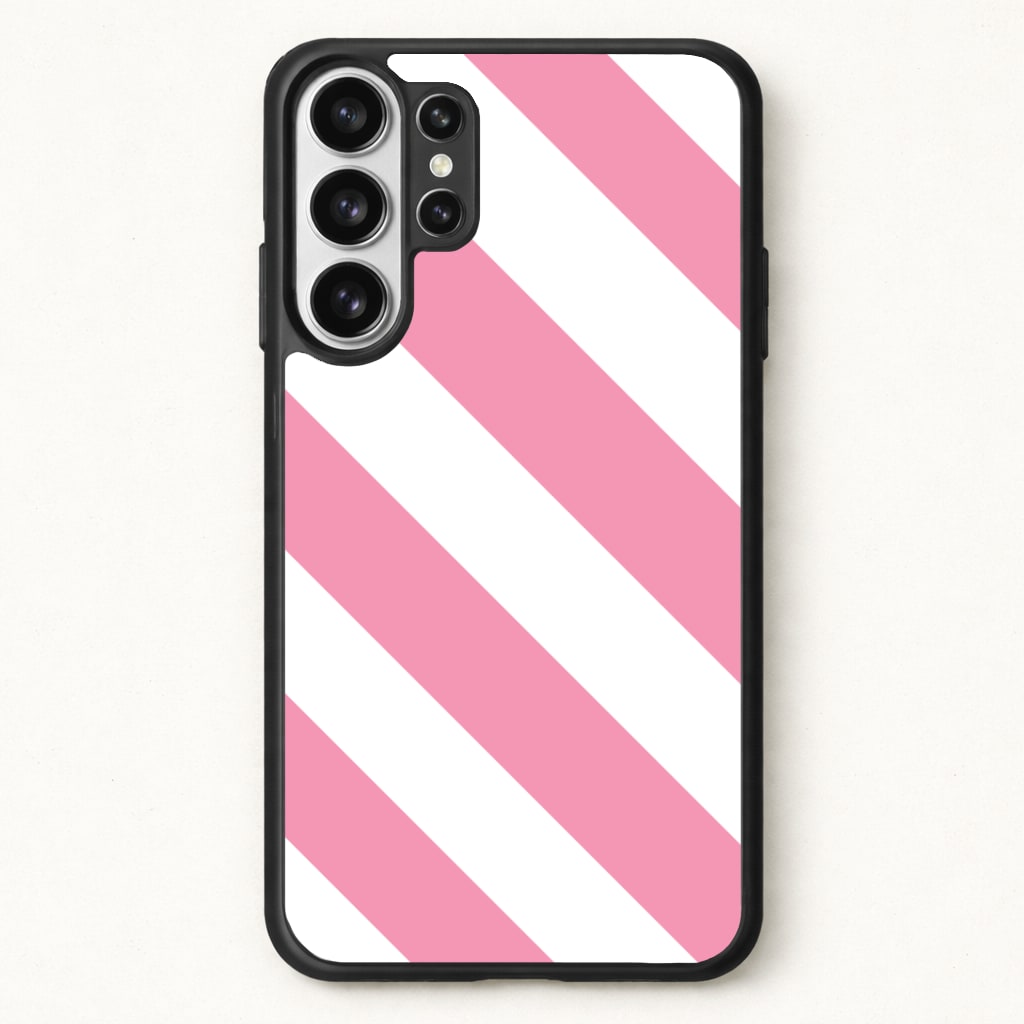 Candy Cane Stripes Phone Case for Galaxy S26 Ultra
