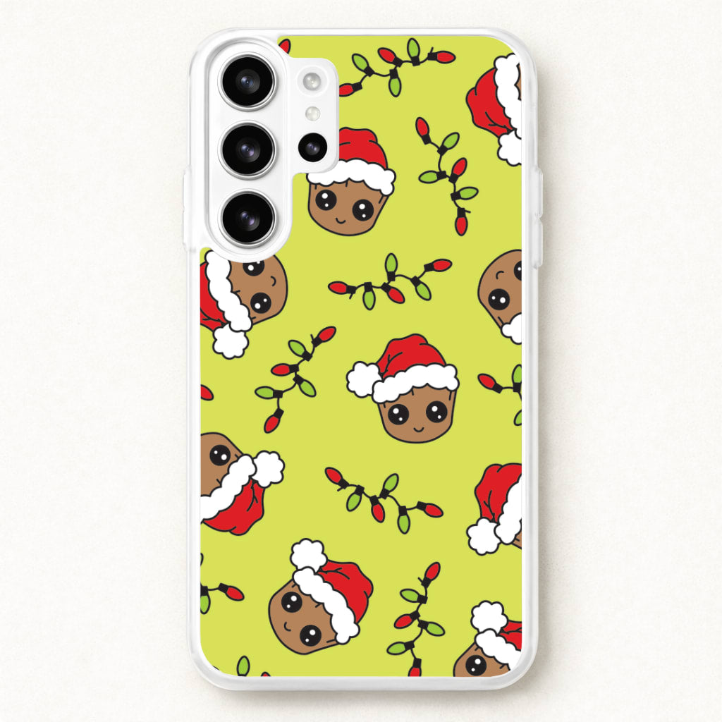 Christmas Tree Hero Pattern Phone Case for Galaxy S26 Ultra