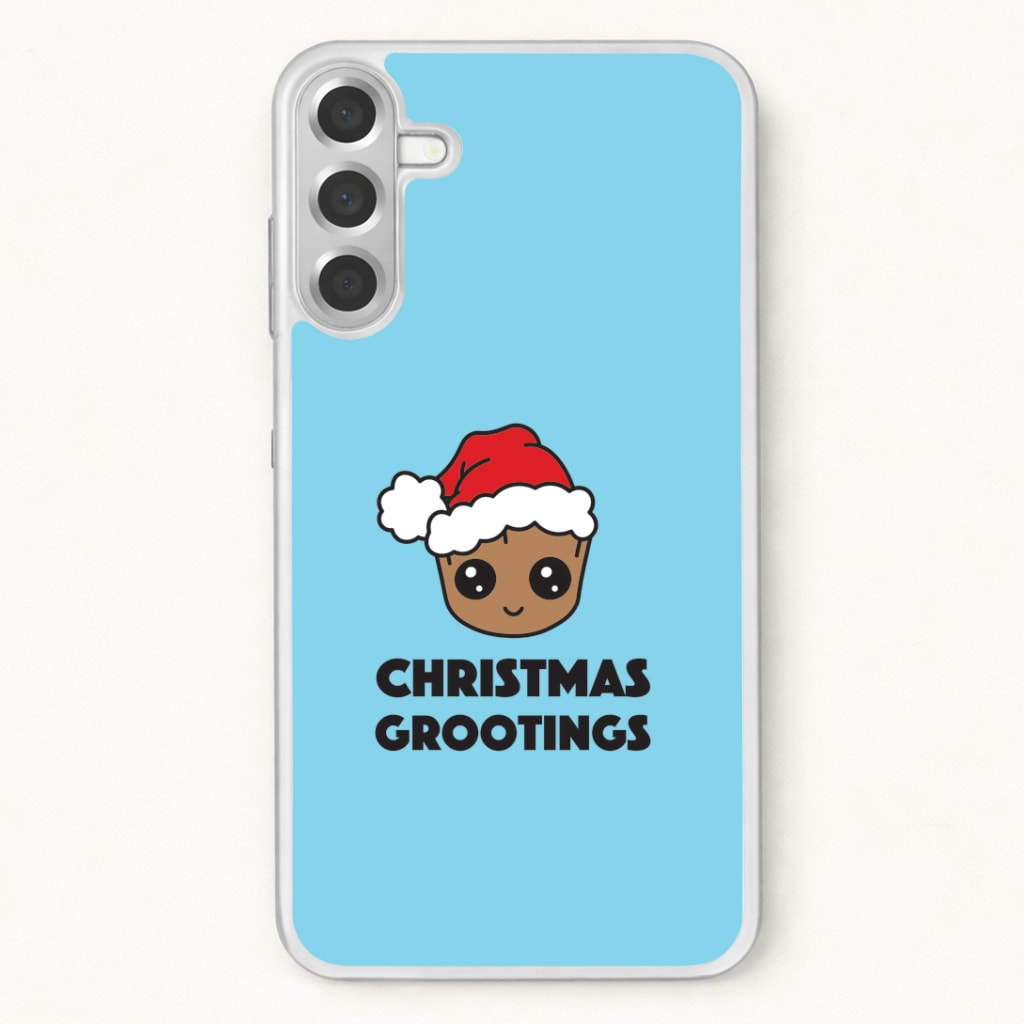 Christmas Grootings Phone Case for Galaxy A57