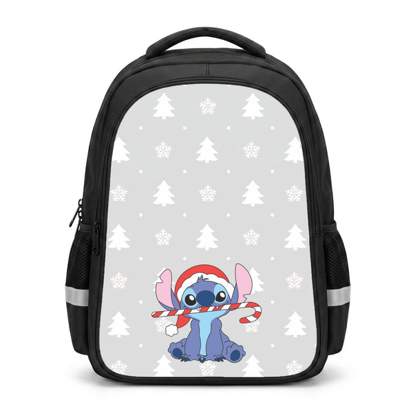 Cute Blue Alien Candycane Backpack