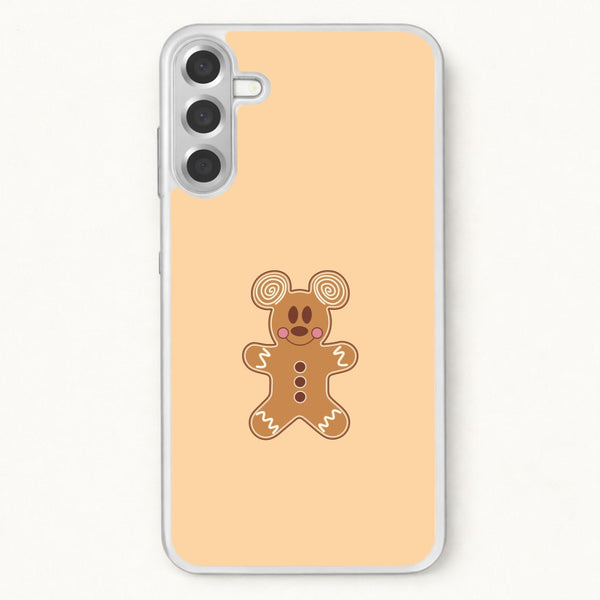 Cartoon Mouse Gingerbread Phone Case for Galaxy A57