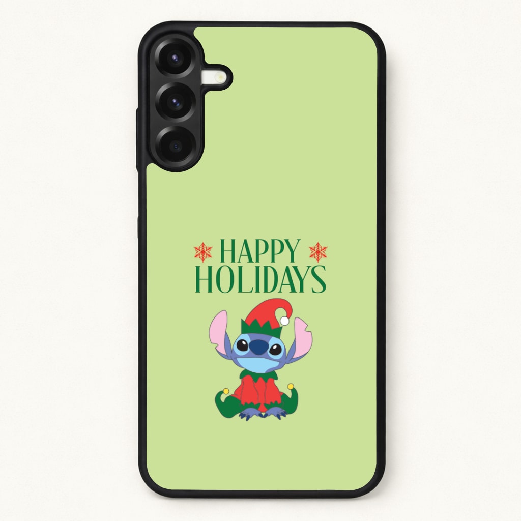 Cute Blue Alien Elf Phone Case for Galaxy A57