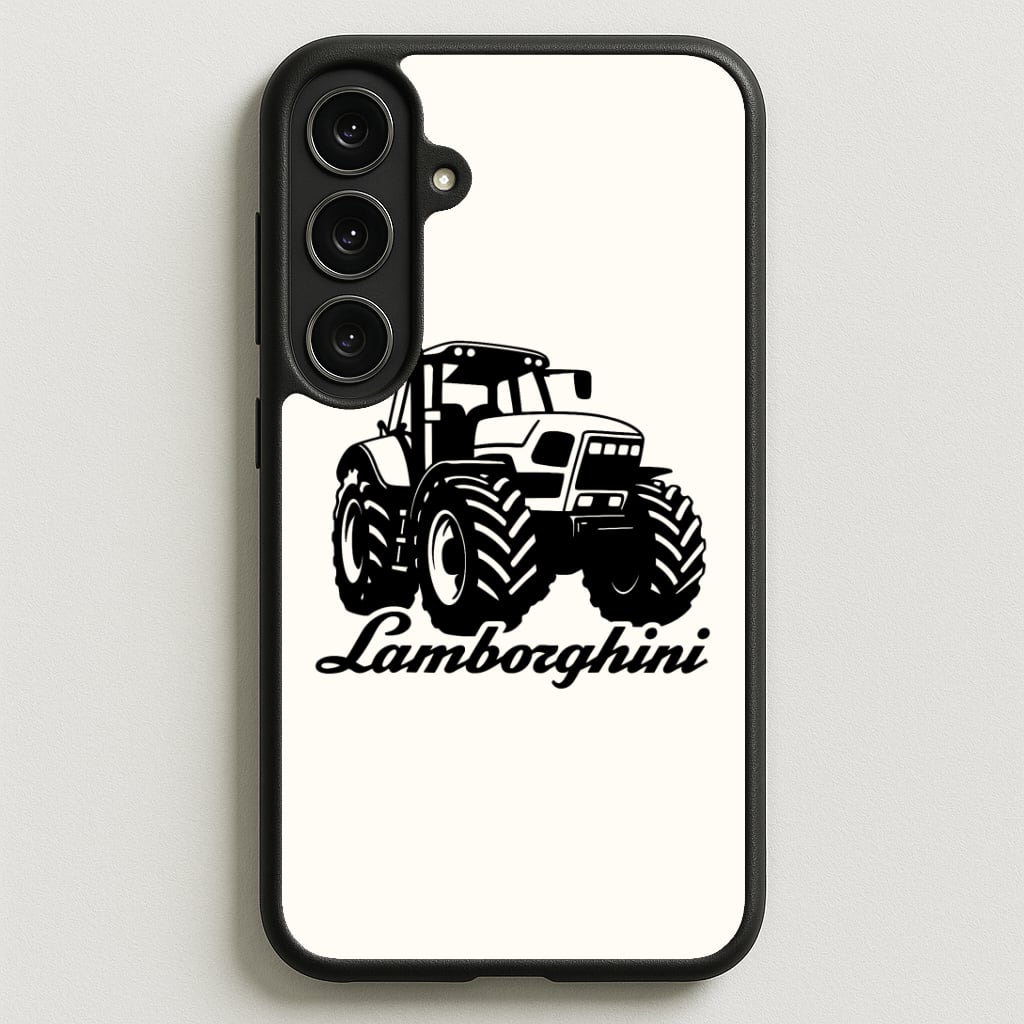 Lambo Tractor Phone Case for Galaxy S25FE
