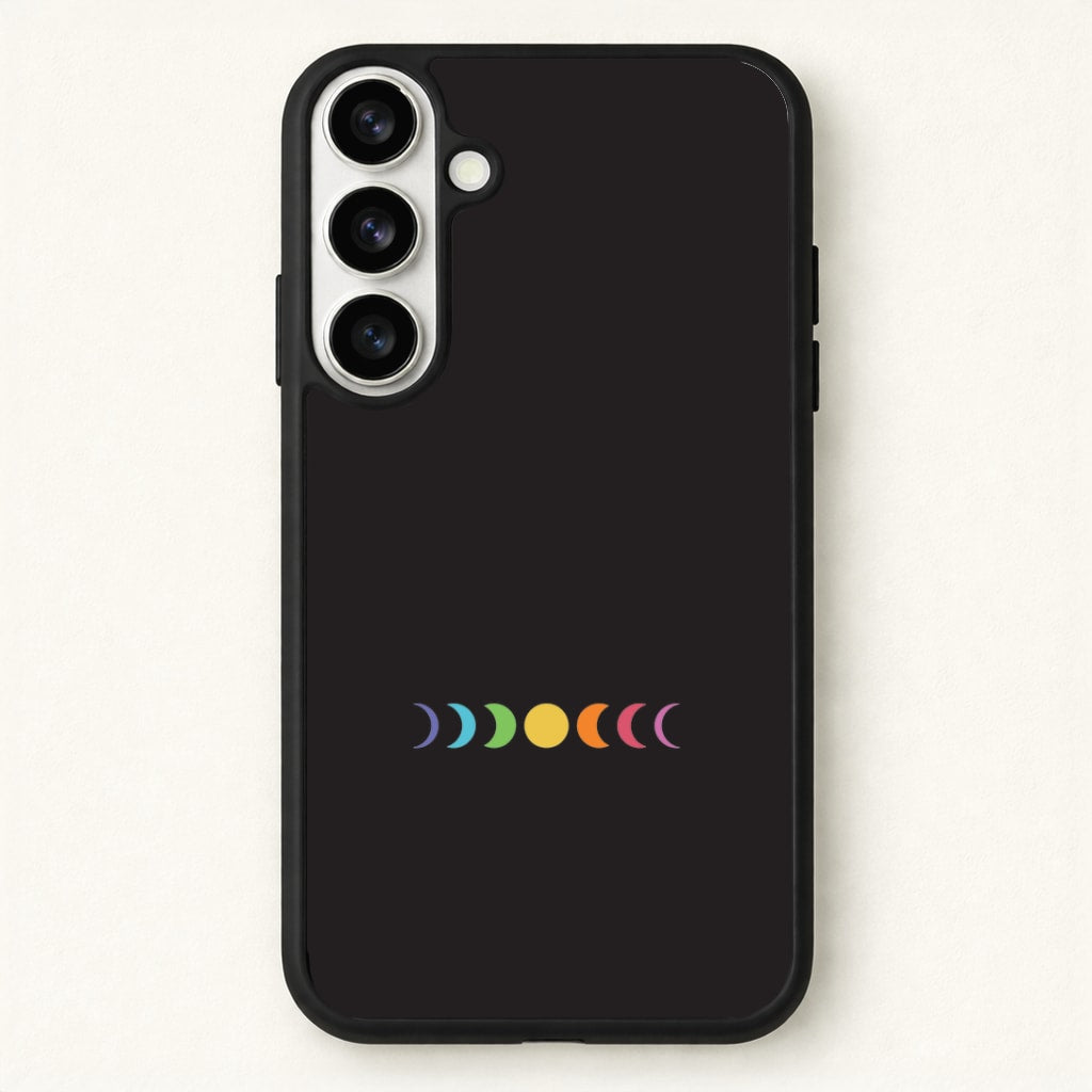 Band Moon Cycle Phone Case for Galaxy S26