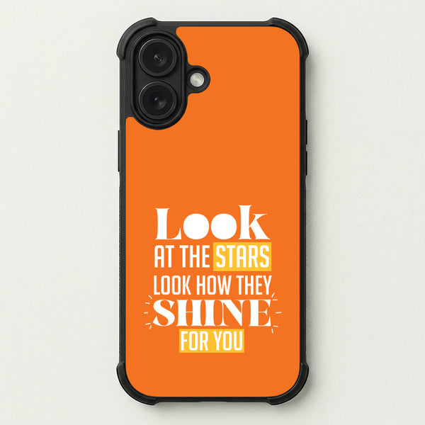 Look At The Stars Phone Case — Bumper case