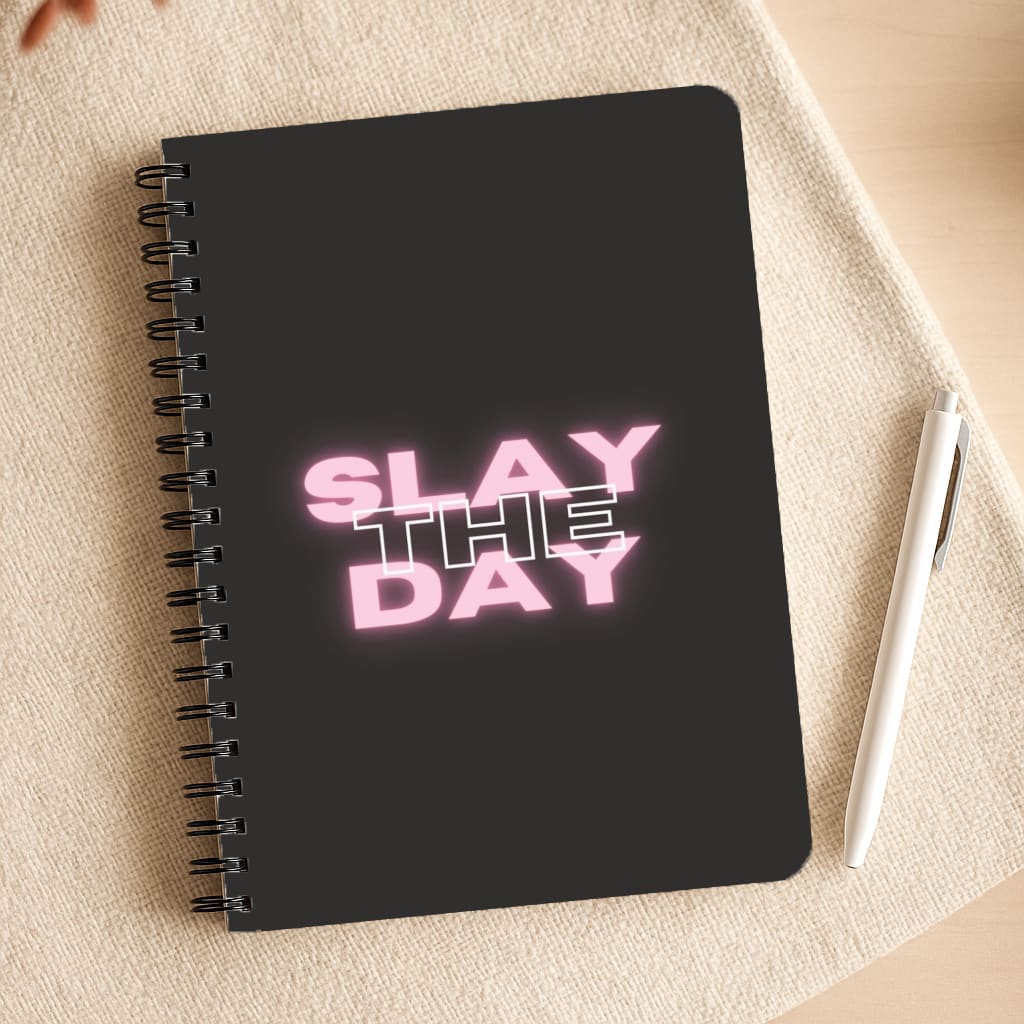 Slay The Day - Sassy Quote Notepad