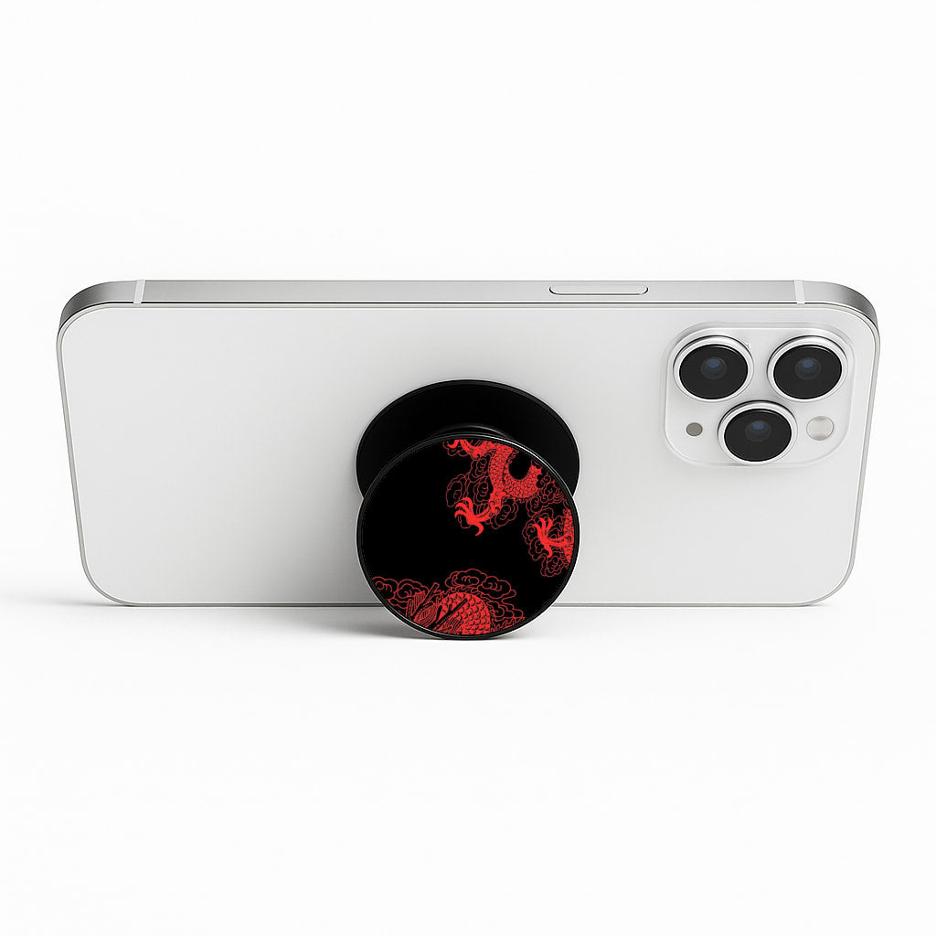 Red Dragon Phone Stand