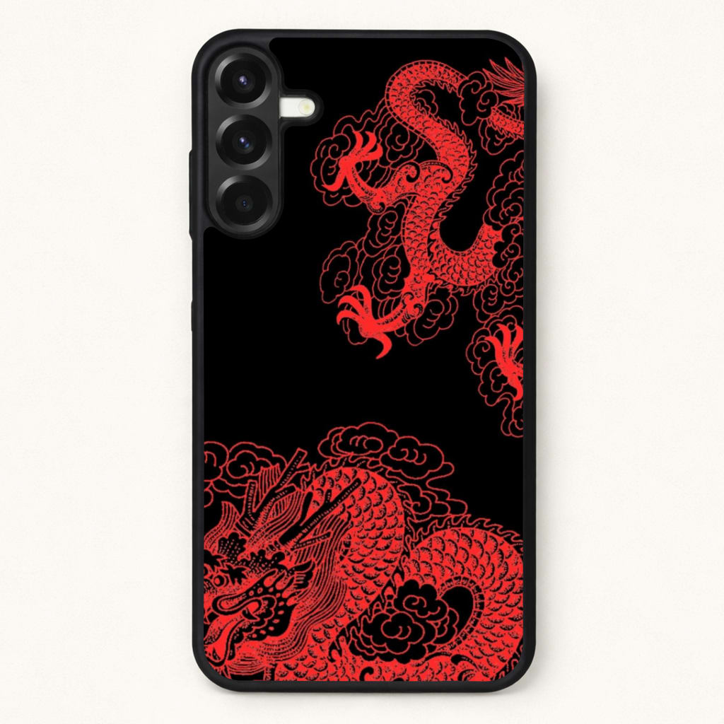 Red Dragon Phone Case for Galaxy A17