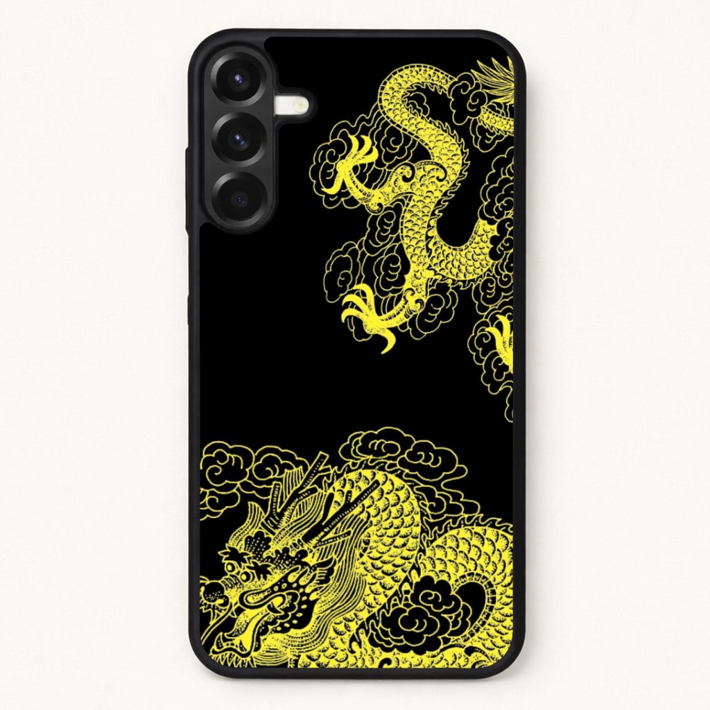 Yellow Dragon Phone Case for Galaxy A17